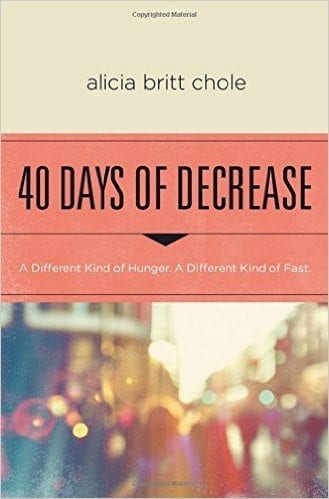 40 Days of Decrease Fasting