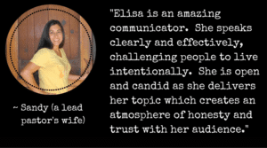 Elisa Johnston Speaking communication