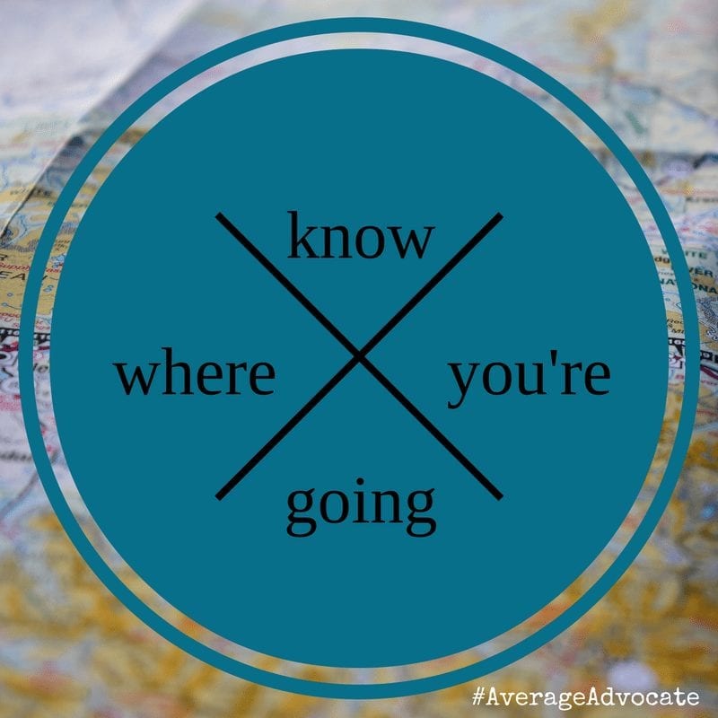 know where you're going