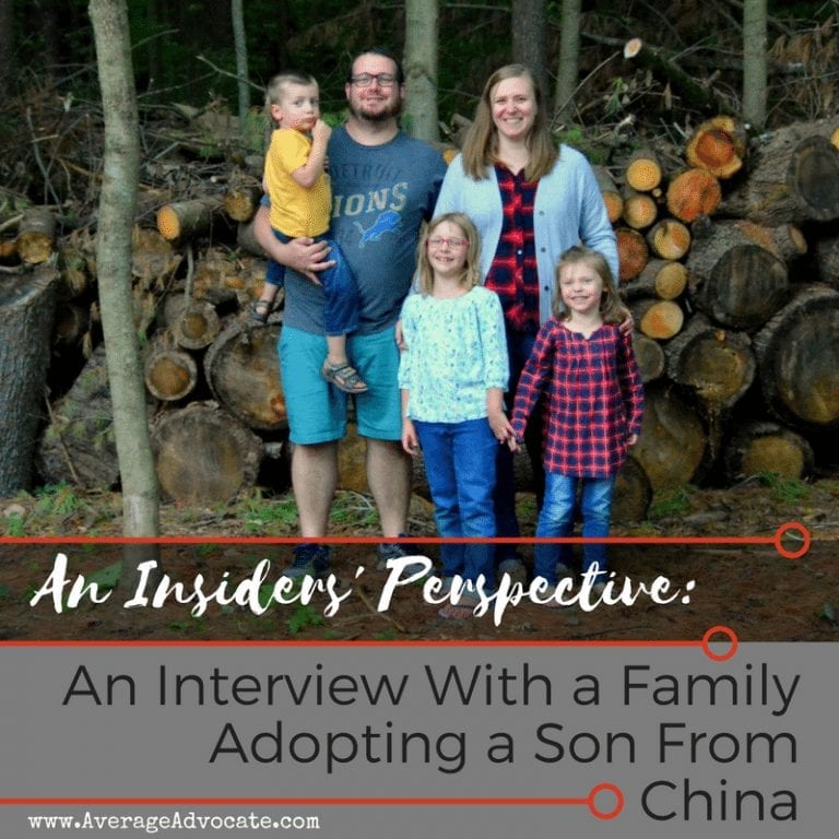 An Insider’s Perspective: Interview With a Family Adopting a Son from China