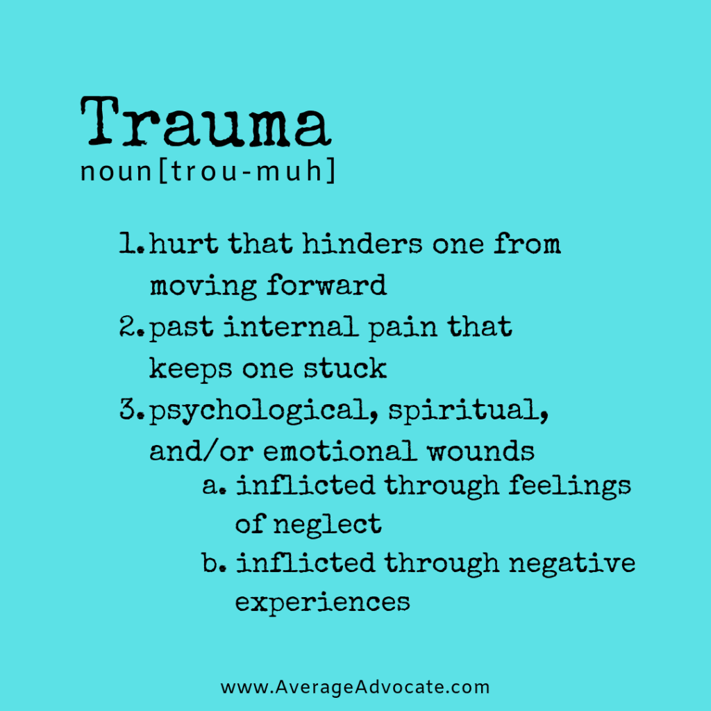 Definition of Trauma 
