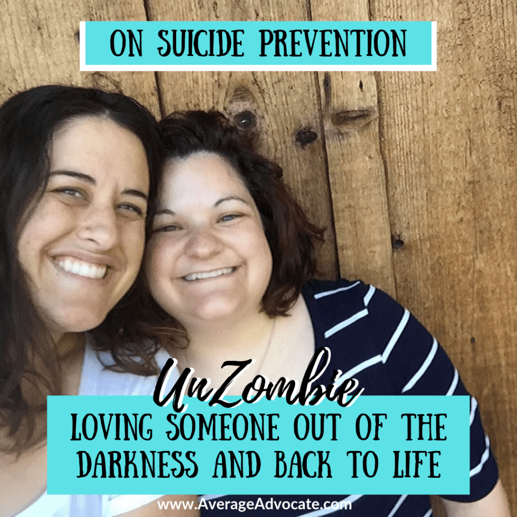 On Suicide Prevention Loving Someone out of the darkness