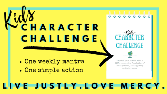 Kids Character Challenge Average Advocate