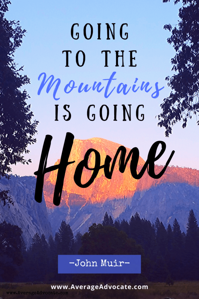 Going to the mountains is going home