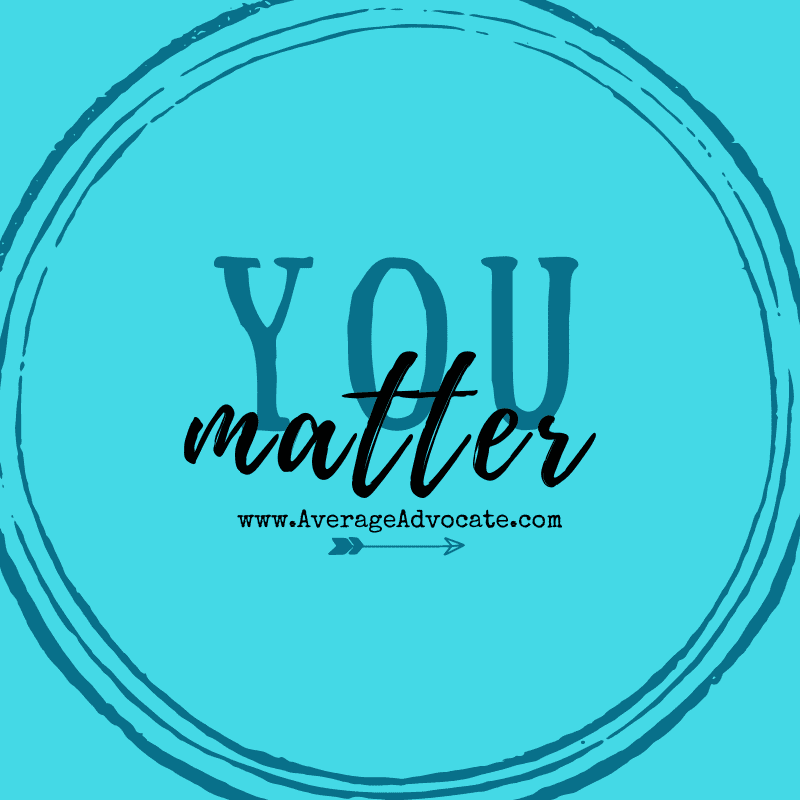 You matter 