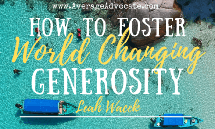 How To Foster Generosity