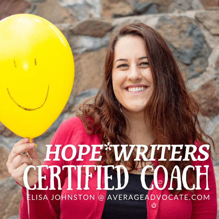 Hope*Writers Certified Coaching Elisa Johnston