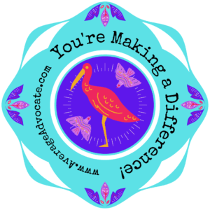 You're Making a Difference Sticker AverageAdvocate.com