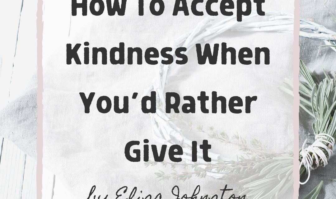 A Road Trip Story: Accepting Kindness When You Rather Give It