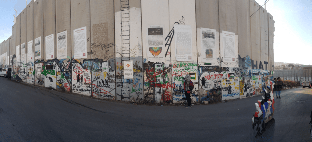 Elisa Johnston Panorama West Bank Palestine