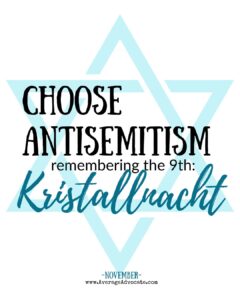Kristallnacht remembrance day