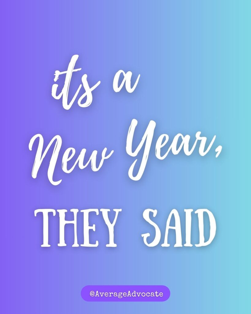 Its a New Year They Said for Changemakers