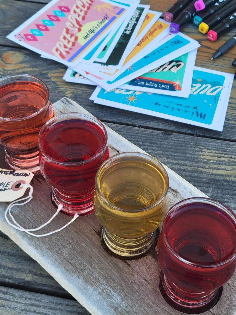 Women Building Peace Postcard Party in San Diego