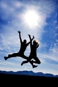 Jumping People By Mushedup88 UK