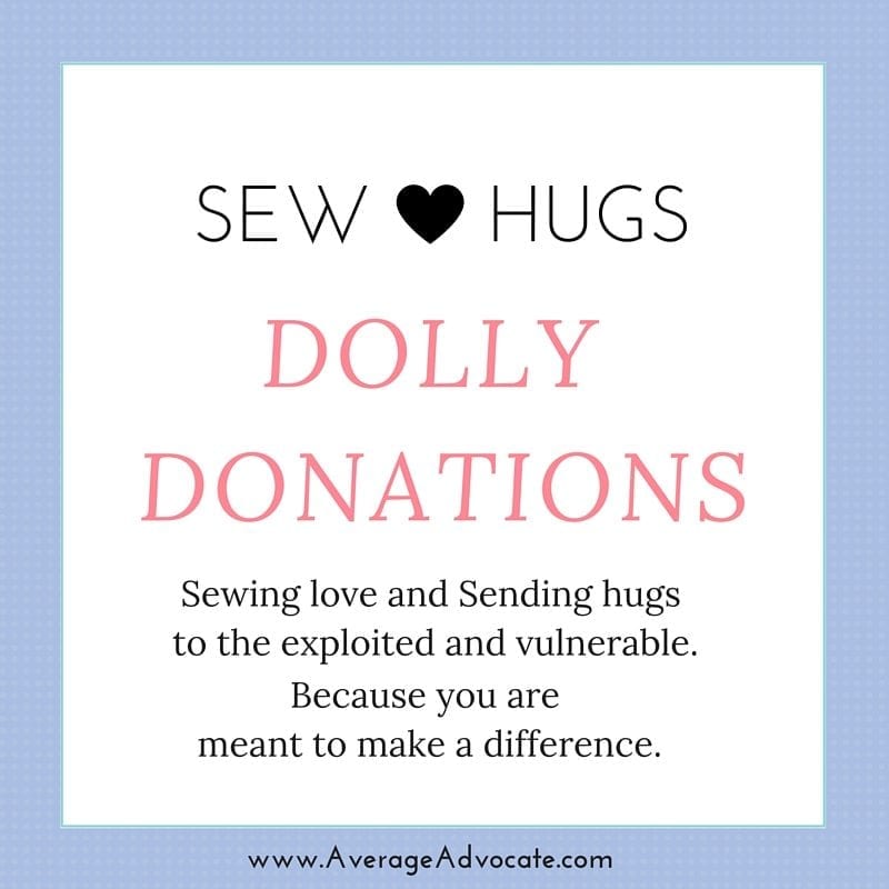 Know someone who might want to sew dolls for Dolly Donations? Share this! 