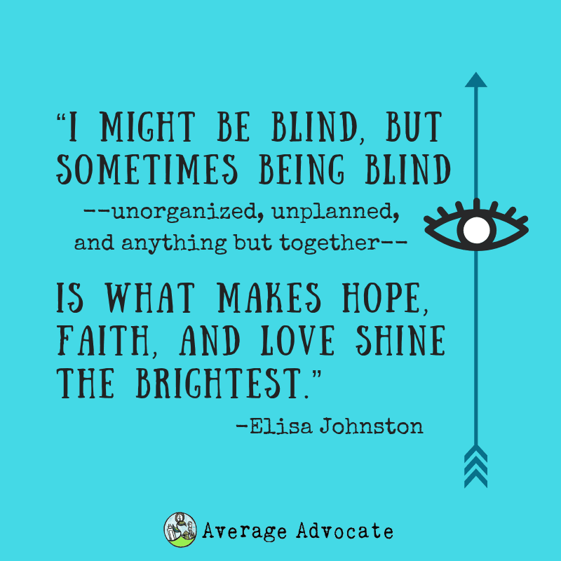 Prose in Honor of Those Who Love the Blind