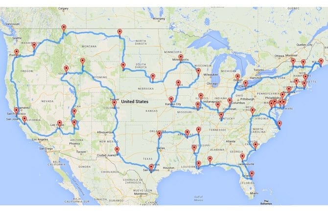 Via The Perfect Road Trip