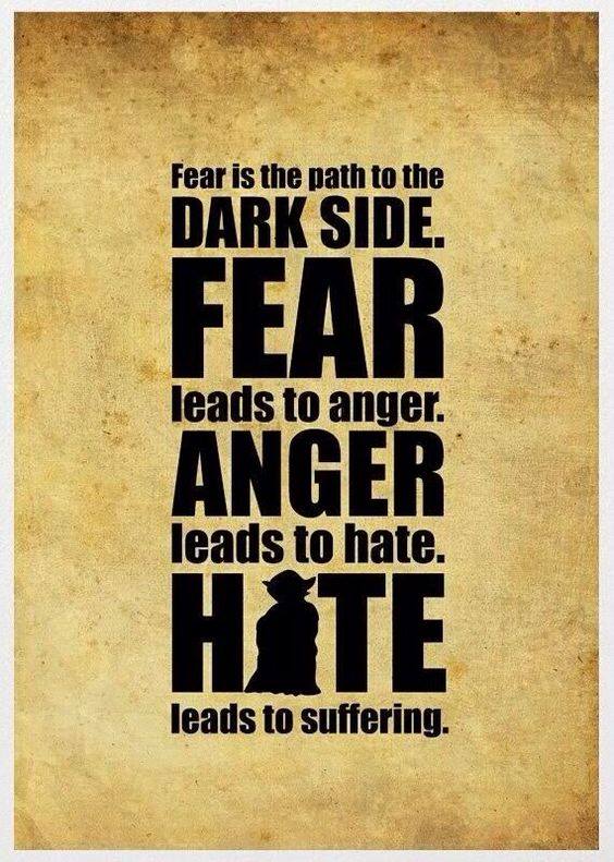 Graphic of Yoda Quote from Star Wars