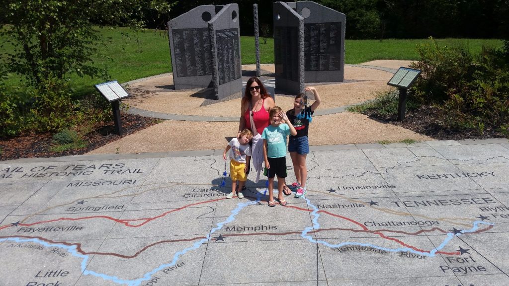 Trail of TEars Visitor Center Tennessee