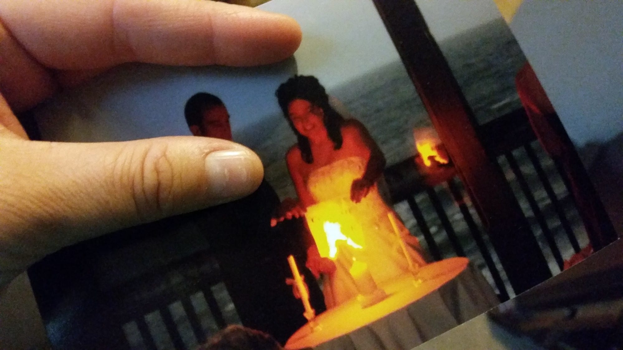 Flash Paper burning certificate of divorce