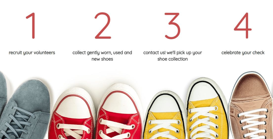 Why I Want Your Old Shoes: Easy Fundraising With Funds2Orgs For An Organization You Love