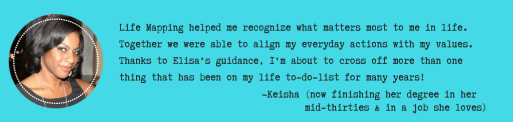 Keisha Life Mapping at Average Advocate