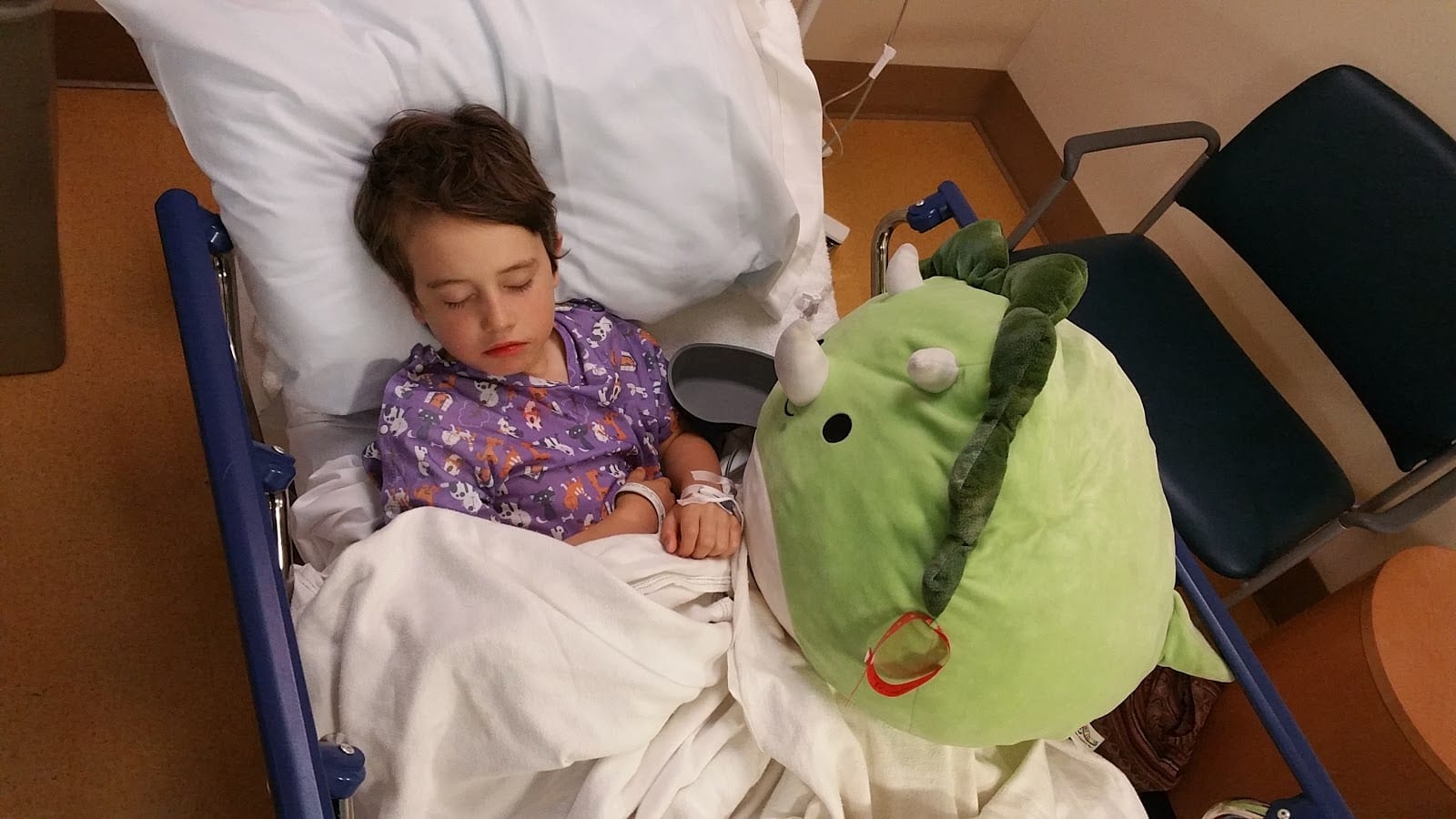 When You Watch Your Kid Go Into Surgery and Bleed