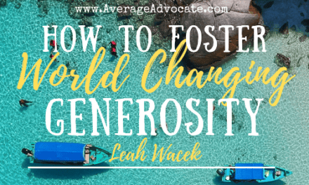 How To Foster Generosity