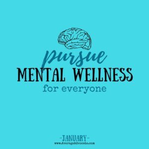 Pursue mental Health for everyone in Janaury brain image